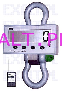 Waga dwigowa EWD 200H , nono 20000kg, dokadno 10kg, legalizowana z pilotem radiowym