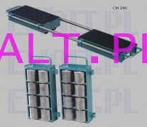 CM-240 , udwig 24t, 2-elementowy paski zestaw rolkowy, regulowana szeroko rozstawu, wszystkie rolki stae, zestaw rozczny