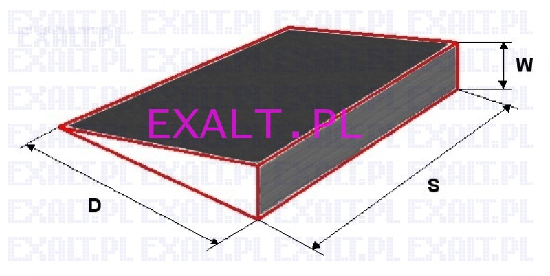 podjazd podogowy uatwiajcy wjazd dla dowolnego wzka koowego, wysoko: 6cm , szeroko: 80cm , dugo: 20cm, obcienie maksymalne: 200kg