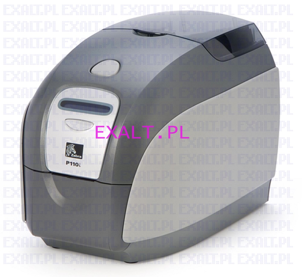 Drukarka kart plastikowych Zebra P110i (termosublimacyjna/monochromatyczno termotransferowa) rozdzielczo 300dpi, interfejs USB