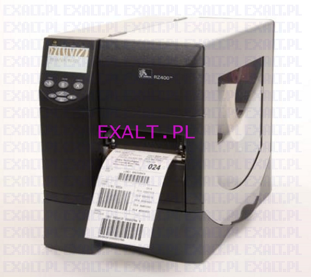 Drukarka RFID Zebra RZ400 (termiczna/termotransferowa) rozdzielczo 300dpi, interfejs RS-232, USB, LPT