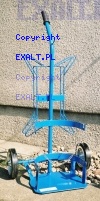 Wzek dla instalatorw rur miedzianych do atwego transportu butli propan-butan, palnika i przewodu gazowego