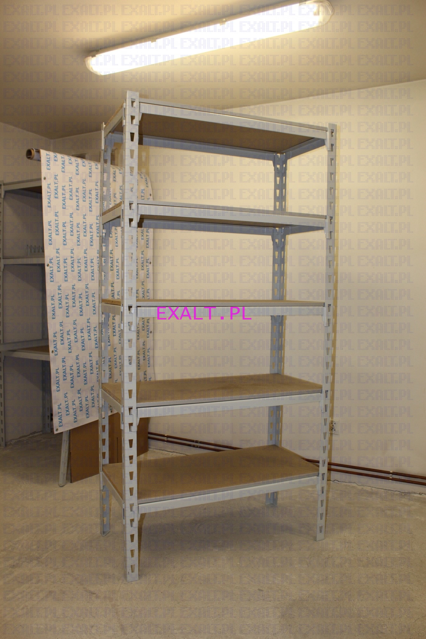 Regay magazynowe zaczepowe MZ-2000x1000x500-5P , 5 pek, max obcienie 4 pki do 250kg