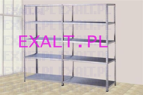 rega ze stali kwasoodpornej z atestem PZH , RK-1800x700x400 bez regulowanych stopek , 4 pki