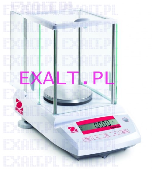 Waga analityczna PA114CM/1 zakres: 110g , dokadno: 0.0001g , rednica szalki: 90mm , kalibracja wewntrzna, z legalizacj, z oson przeciwpodmuchow