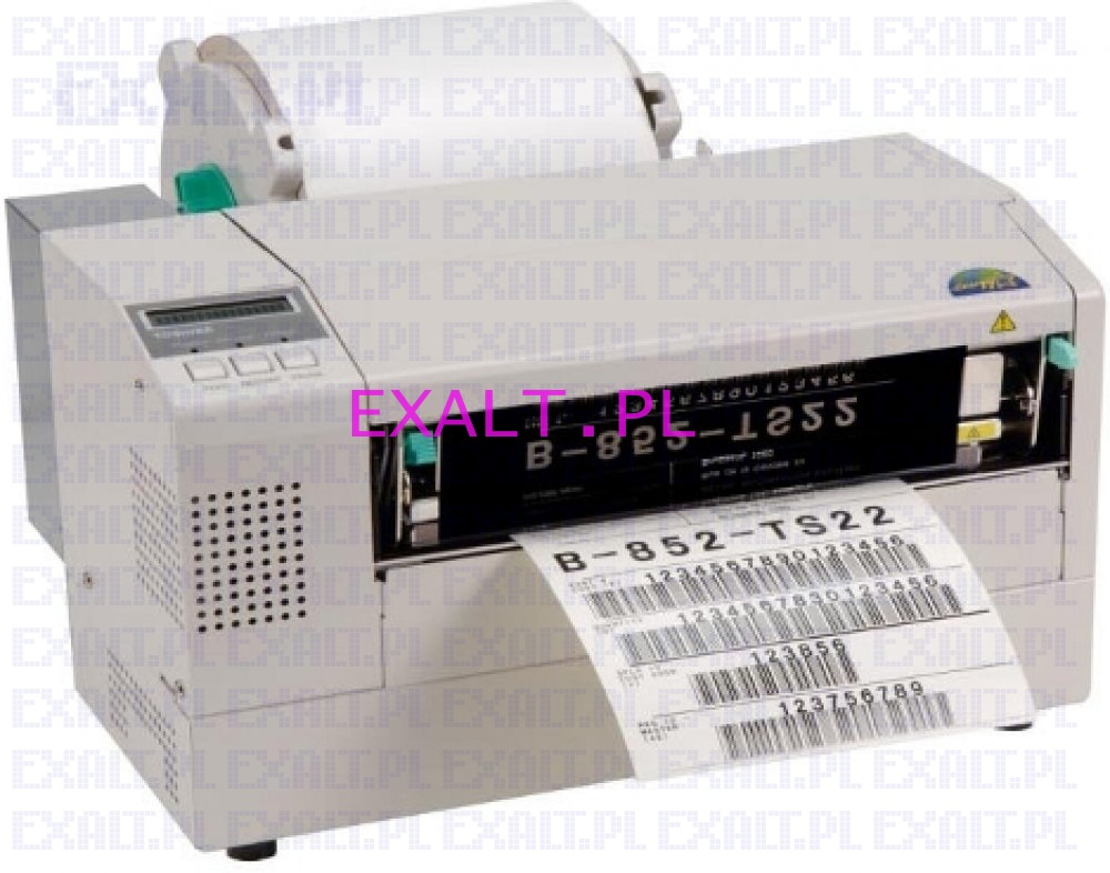 Drukarka pprzemysowa B-852-TS22-QP-R (termiczna i termotransferowa), rozdzielczo 600dpi , max. prdk druku 152mm/sek max szeroko. druku 104mm , zcza standardowe: LPT,USB,LAN