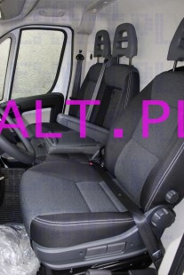 pokrowiec na siedzenia fiat ducato 2018 - siwy