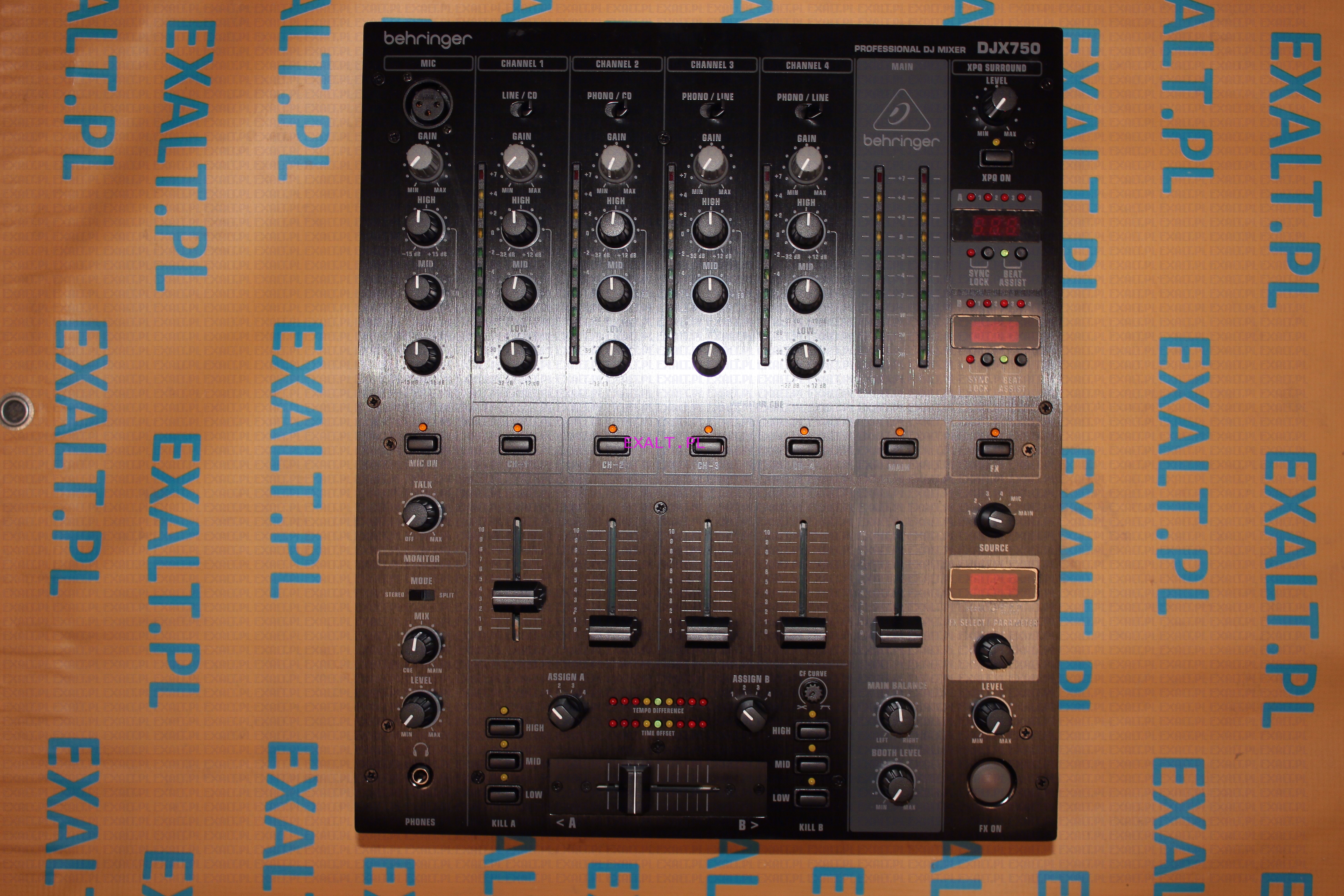 pro mixer djx750 behringer