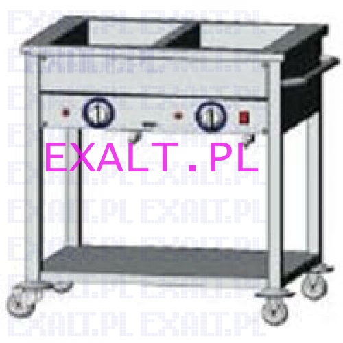 Bemar elektryczny jezdny 2-komorowy, niezalene sterowanie BE 2 JS , moc 1.6kW, rozmiar 800x600x850mm