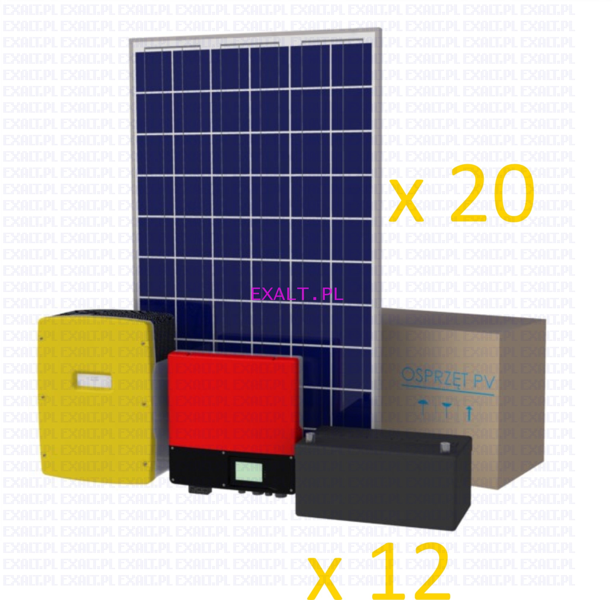 Zestaw evoltica off grid 5 kW