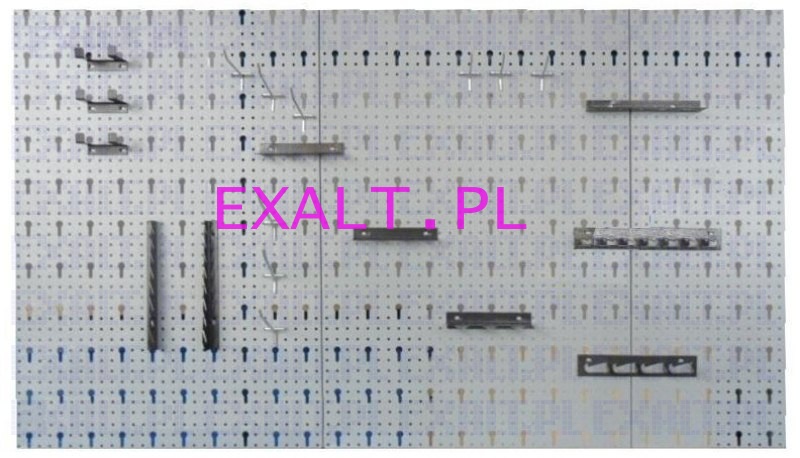 Zestaw: 2 x panel GSP02, 1 x panel GSP01 plus zestaw 22 zawieszek do zawieszania narzdzi