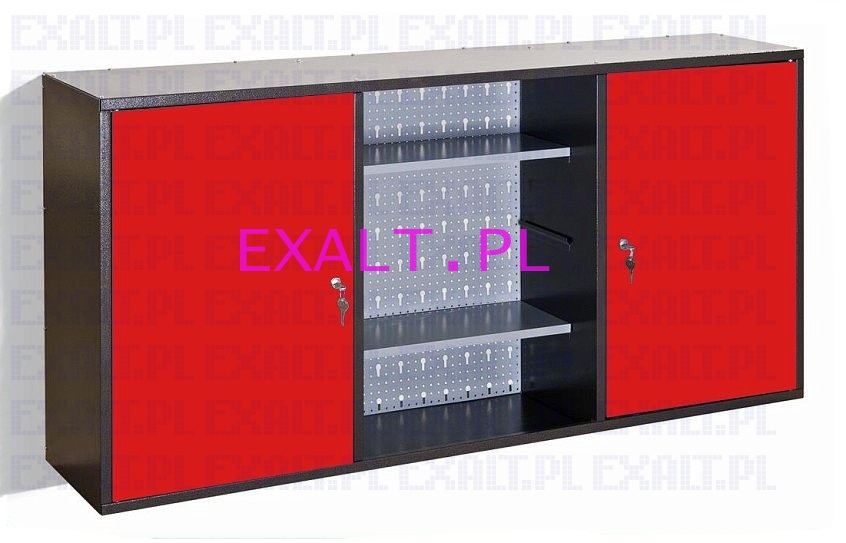 Szafka narzdziowa wiszca GSZW 02, kolor czerwony RAL 3020