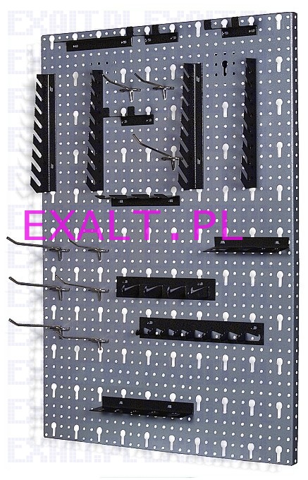 Zestaw: 1 x panel GSP02 plus zestaw 22 zawieszek do zawieszania narzdzi