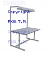 St montaowy SM-1 L1500, wymiary: 1500 x 745 x 860 mm, kolor RAL-3020