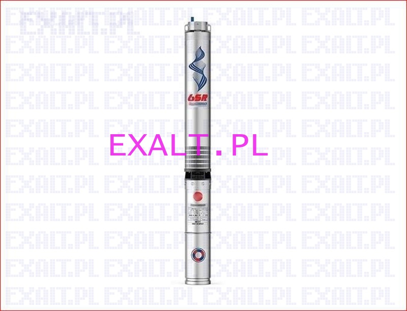 Pompa gbinowa 6SR 27-27 Pedrollo z silnikiem wodnym 6PS
