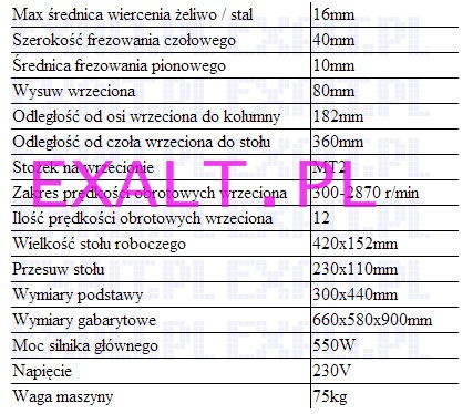 WIERTARKA FREZARKA STOOWA 16MM JAK WS15 WS16 NOWA