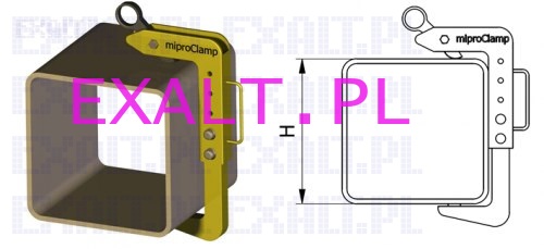 Uchwyt do profili miproClamp NL-P