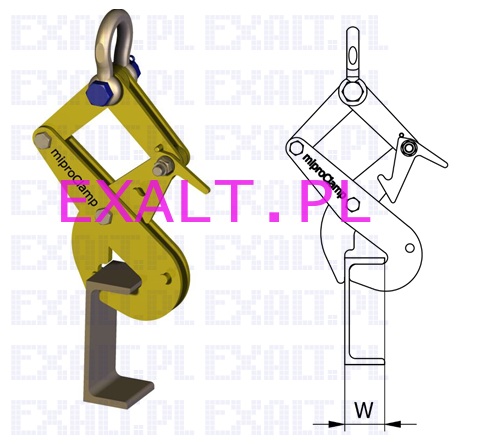 Uchwyt do ceownikw miproClamp NL-C