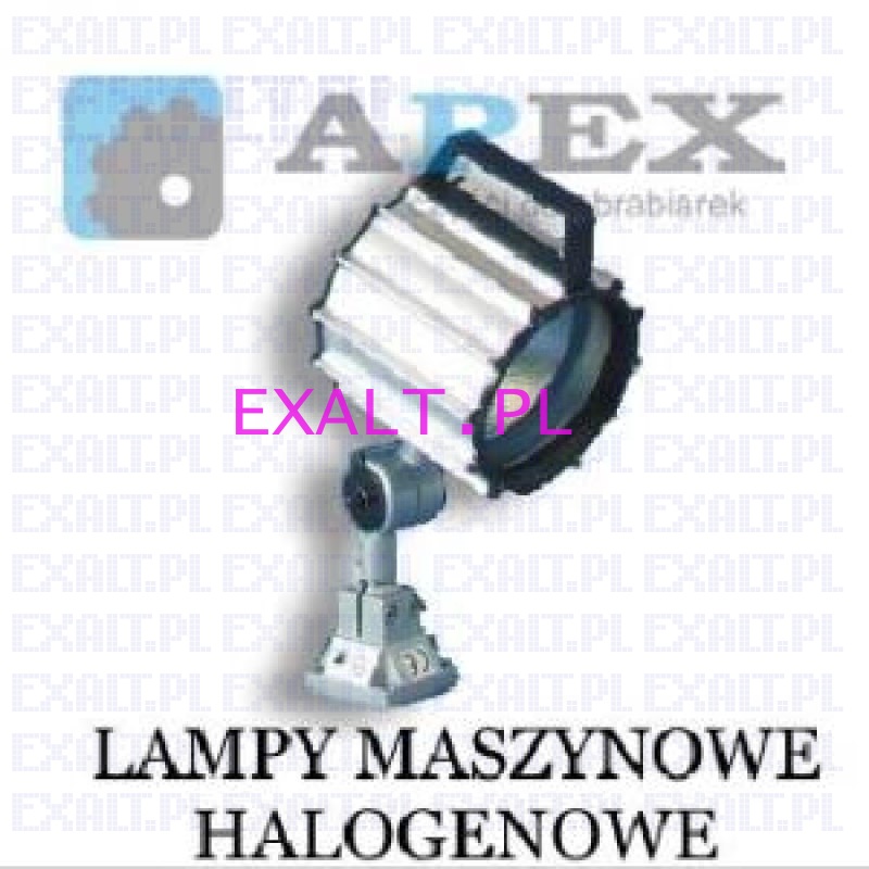 LAMPA MASZYNOWA LS-10 WIERTARKA FREZARKA TOKARKA 24V HALOGENOWA 70W