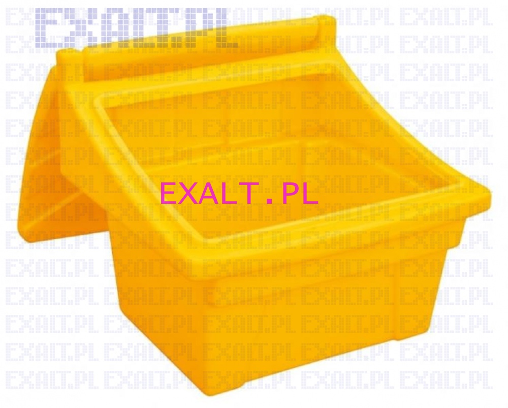 Pojemnik na piasek i sl, skrzynia na piasek i sl, pojemno 360L/520kg, kolor ty
