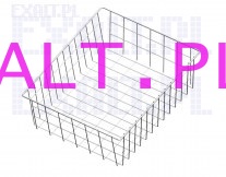 Kosz szufladowy, wymiary 535x475x150mm, kolor biay (indeks: 922344907)