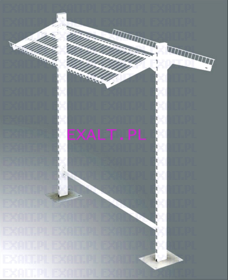 Rega na owoce i warzywa, wymiary 435x1330mm, maksymalne obcienie 120kg