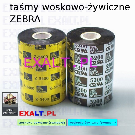 tama termotransferowa 3200BK11045 woskowo-ywiczna premium, 110mm x 450m