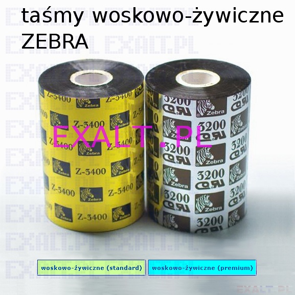 tama termotransferowa 3400BK13145 woskowo-ywiczna standard, 131mm x 450m