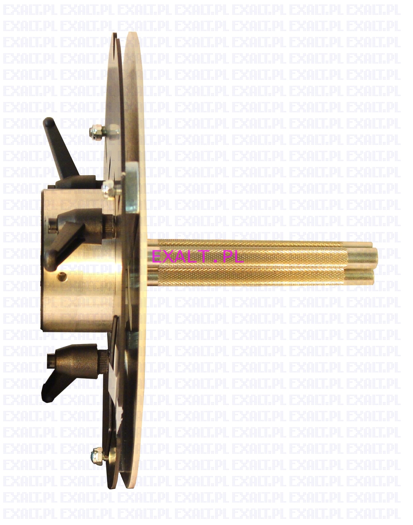 Uchwyt regulowany ACH-MC do nawijakw maych typu MC11 i podobnych (rednica tarczy: 21,8 cm dugoc 3 bolcy: 11,5 cm)