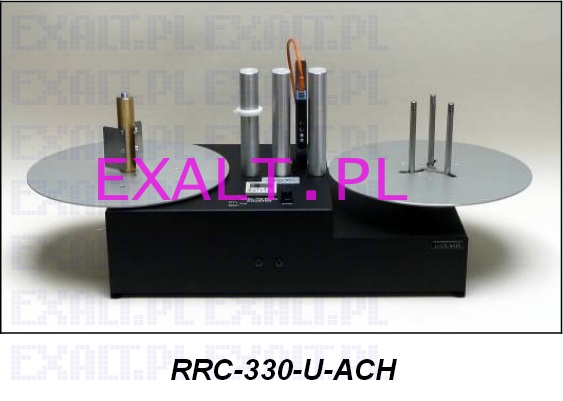 System liczcy RRC-330-U-ACH, max. szeroko etykiet 152mm, max. rednica rolki 330mm, prdko 72cm/sec, 2 czujniki etykiet: podczerwie + ultradwikowy, rolka nadawcza fi=40 i fi=76, rolka odbiorcza o zmiennej rednicy fi=25-101mm