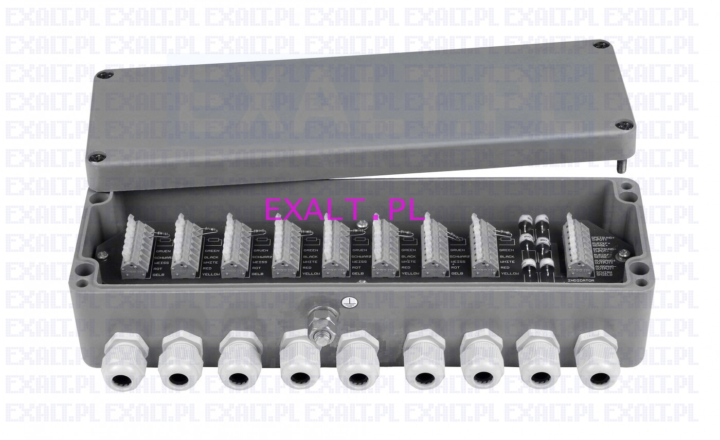 Flintec KPF-8 sumator/skrzynka przyczeniowa DO CZUJNIKW TENSOMETRYCZNYCH