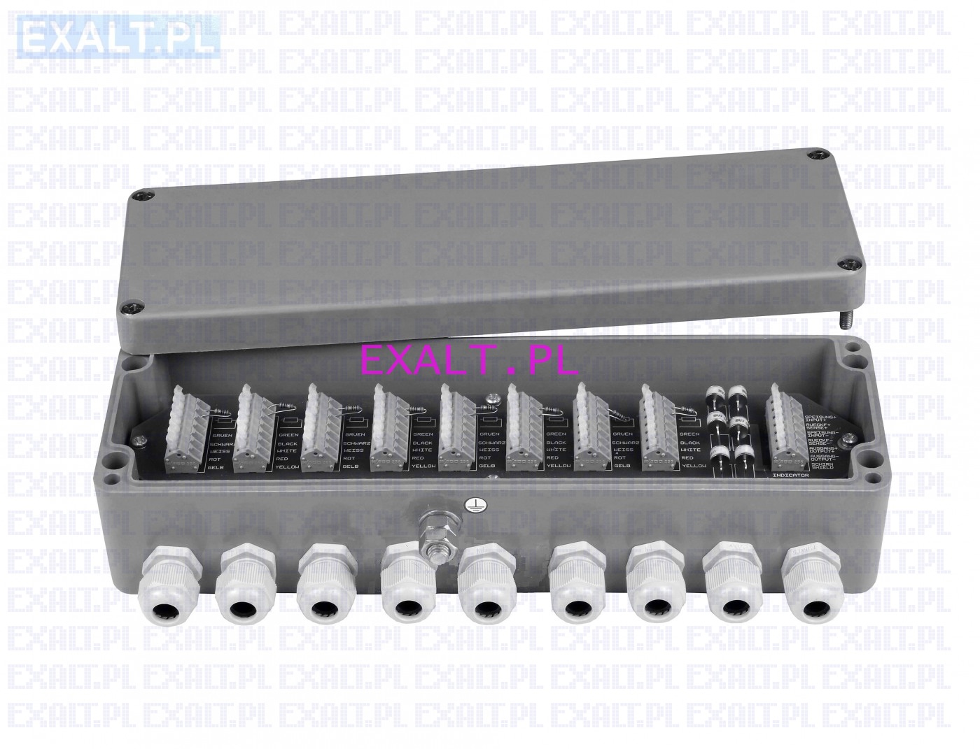 Flintec KPF-8 sumator/skrzynka przyczeniowa DO CZUJNIKW TENSOMETRYCZNYCH