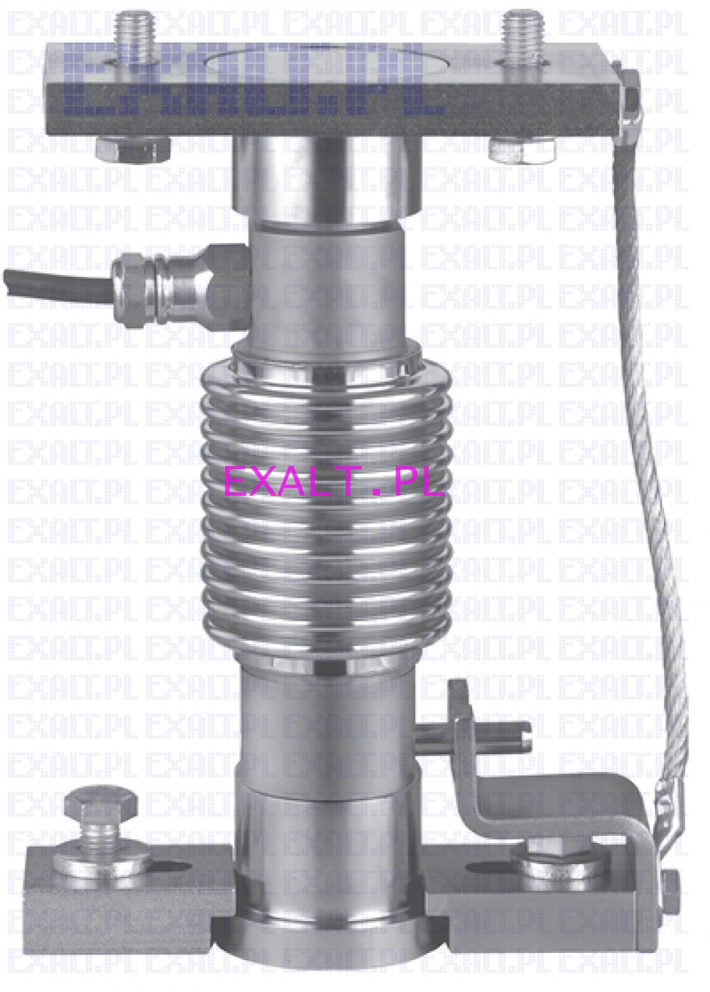 Podstawa fundametowa ze stali ocynkowanej o wymiarach 250x250x20mm do przyspawania do podoa. Obcienie nominalne 250/400/600/900kN