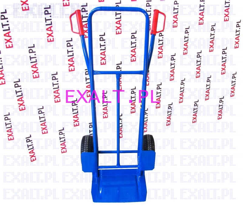 Wzek EWAL-3PNTW dwu koowy magazynowy, pionowa rurka zabezpieczajce towar, nono -150kg