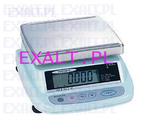 Waga elektroniczna pyo i wodoodporna IPC-WP-D-6(2xLCD), zakres 6kg, dokadno 2g/5g, z legalizacj w cenie
