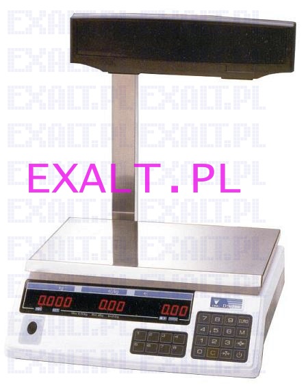 Waga kalkulacyjna DS788P 30kg legalizowana z awaryjnym podtrzymaniem zasilania (z akumulatorem) + interfejs do kasy fiskalnej RS-232