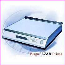 Waga sklepowa ELZAB Prima 15 kg, waga specjalna do wsppracy z kasami fiskalnymi, legalizowana