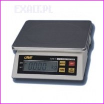 Waga kontrolna legalizowana z 1 wywietlaczem, zakres 3kg, dokadno 1g, model AXM-3000
