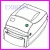 Automatyczny obcinacz etykiet do drukarek serii LP/TLP 2824