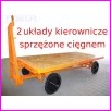 wzek transportowy, wzki transportowe do bardzo duych obcie, sterowane przez 2 osie z ukadami kierowniczymi