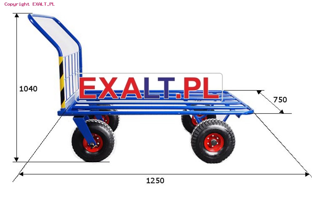 wzek platformowy 600kg