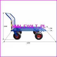 wozek platformowy 600kg