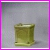 Doniczka Kwadrat, rednica 12 cm, wysoko 10 cm, kolor doniczki patyna N004