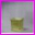 Doniczka Kwadrat, rednica 9 cm, wysoko 8 cm, kolor doniczki angoba PA16