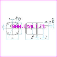 wymiarowanie silniki serii yn70-15