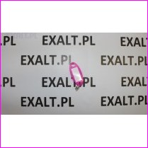 breloczki do kluczy, breloki duze kolor rozowy transparentny