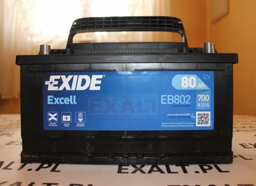 akumulator eb802 exide