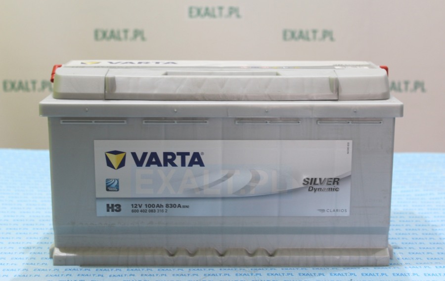 varta h3 12v 100ah 830a