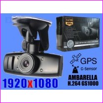 KAMERA SAMOCHODOWA GS1000 FULL HD GPS IR 1920x1080 H.264 AMBARELLA