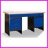 St warsztatowy - biurko mistrza GSM 06, kolor RAL5017, niebieski